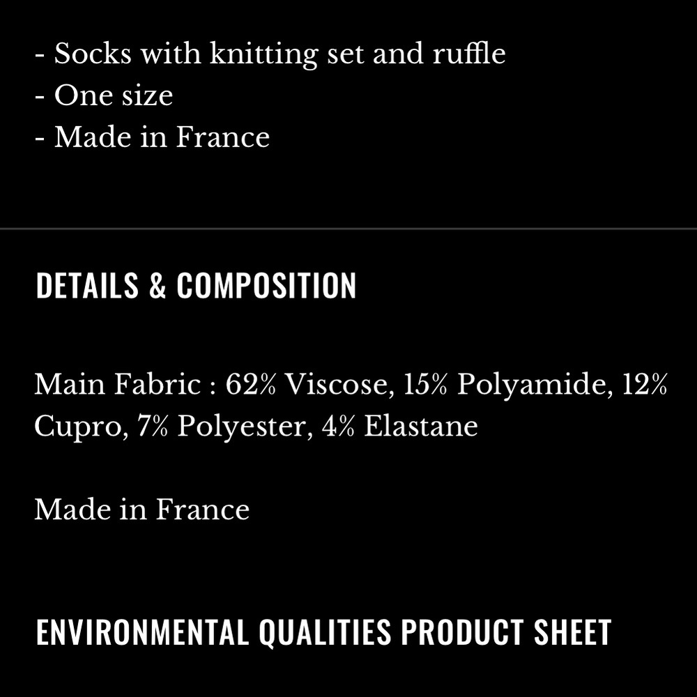 Sezane Deva Socks - Picture 4 of 4